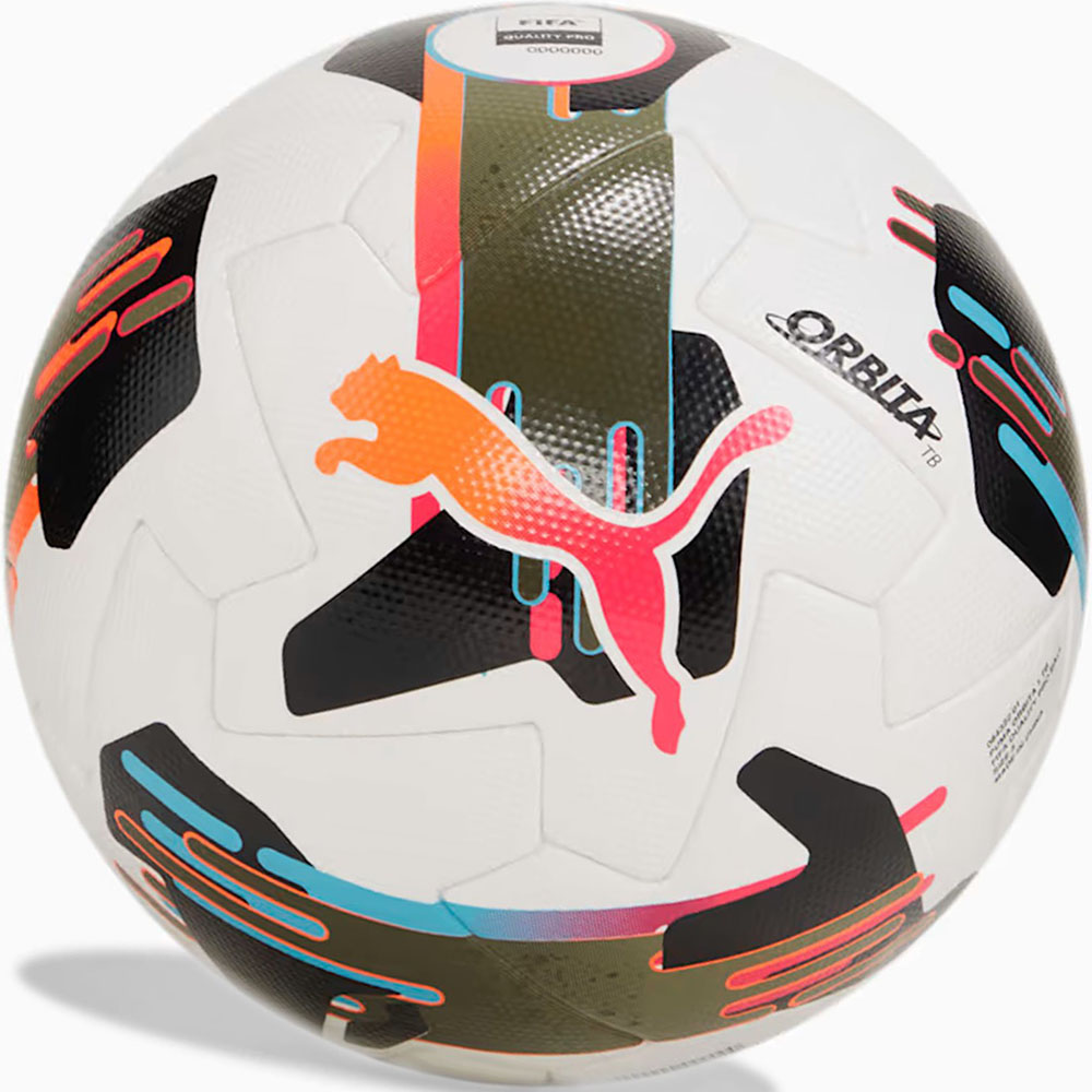 Мяч футбольный PUMA Orbita 1 TB, размер 5, FIFA Quality Pro