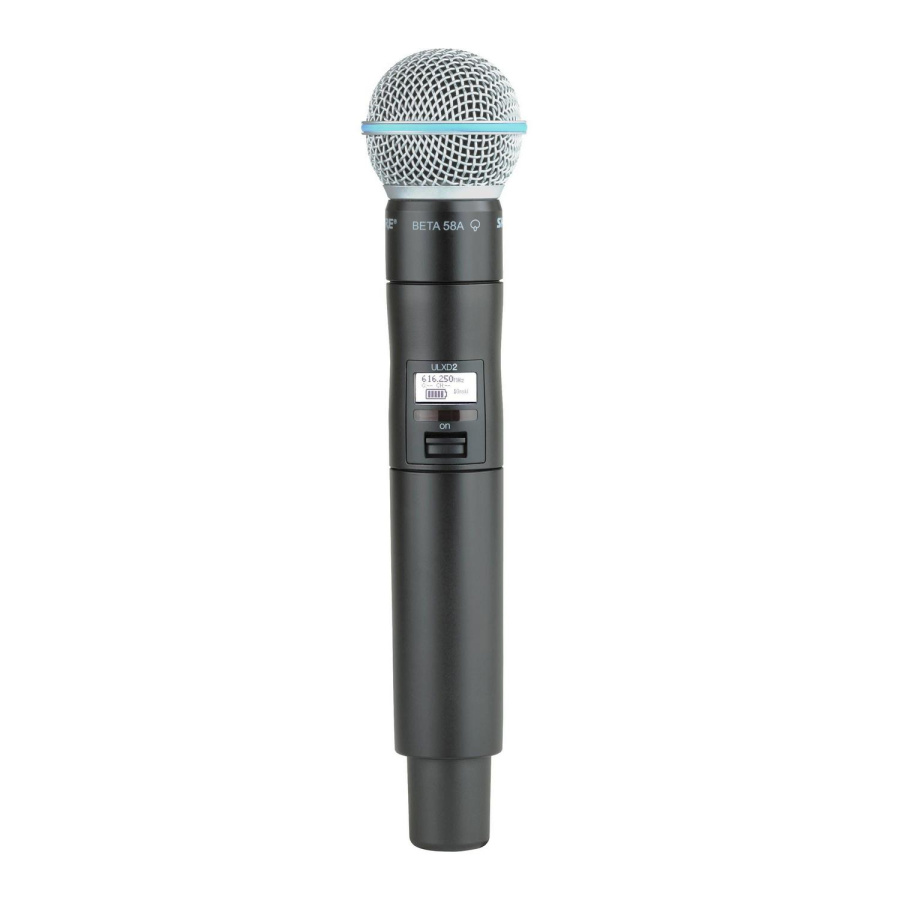 Ручной передатчик серии ULXD с капсюлем микрофона BETA58 Shure ULXD2/B58.
