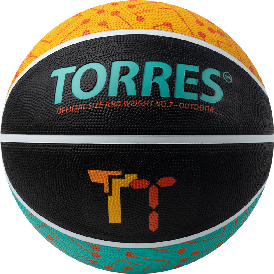 Мяч баскетбольный TORRES TТ, Размер 7