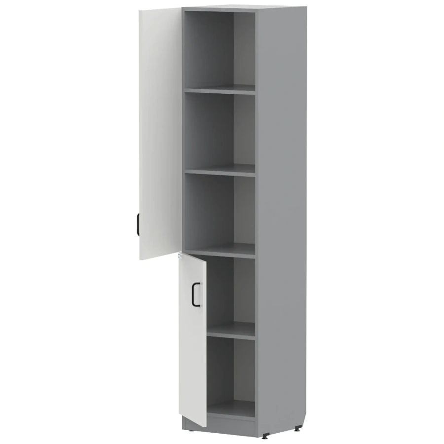 Шкаф-колонка для документов GRAY LITE 2