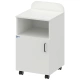 Тумба прикроватная с бортом WHITE LITE 1